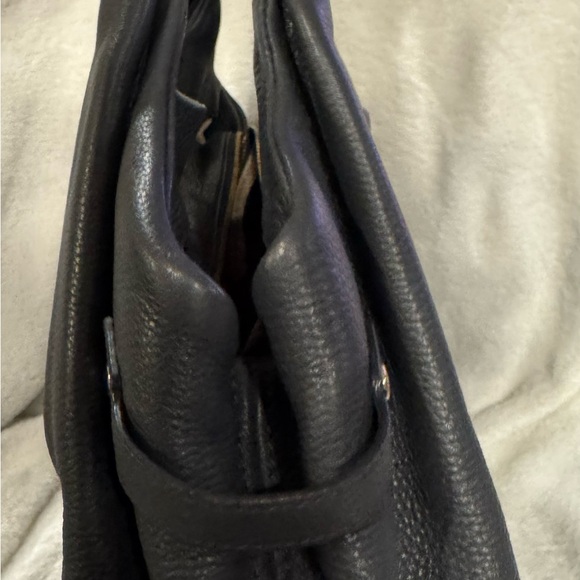 Kate Spade Black Pebbled Leather Shoulder Bag EUC - Picture 4 of 8